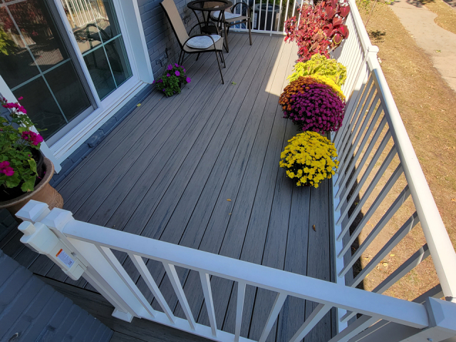 After Pet-Safe deck in Minneapolis built by Iron River Construction