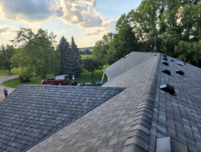 Hail & Wind Damaged Roof Repair In Mayer, MN