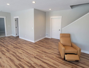 custom basement remodel in victoria MN