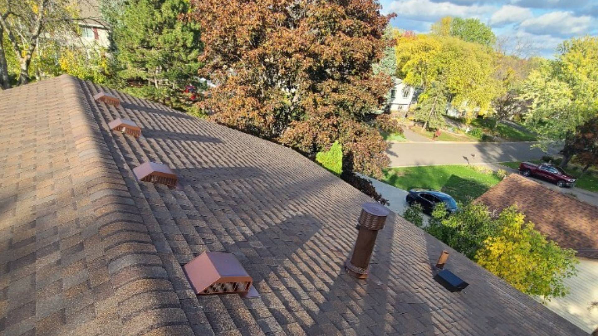 Iron River restores Burnsville leaky roof with CertainTeed asphalt shingles