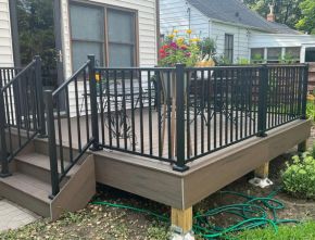 Richfield timbertech deck installation