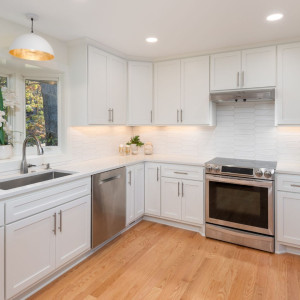 Kitchen space maximization.
