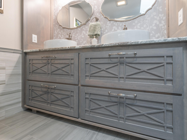 BATHROOM REMODELING Bathroom remodeling projects completed by Iron River Construction
