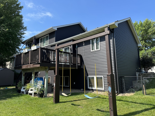 Shakopee home with new siding installed by Iron River Co