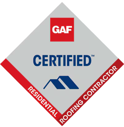 gaf certified roofing contractor logo