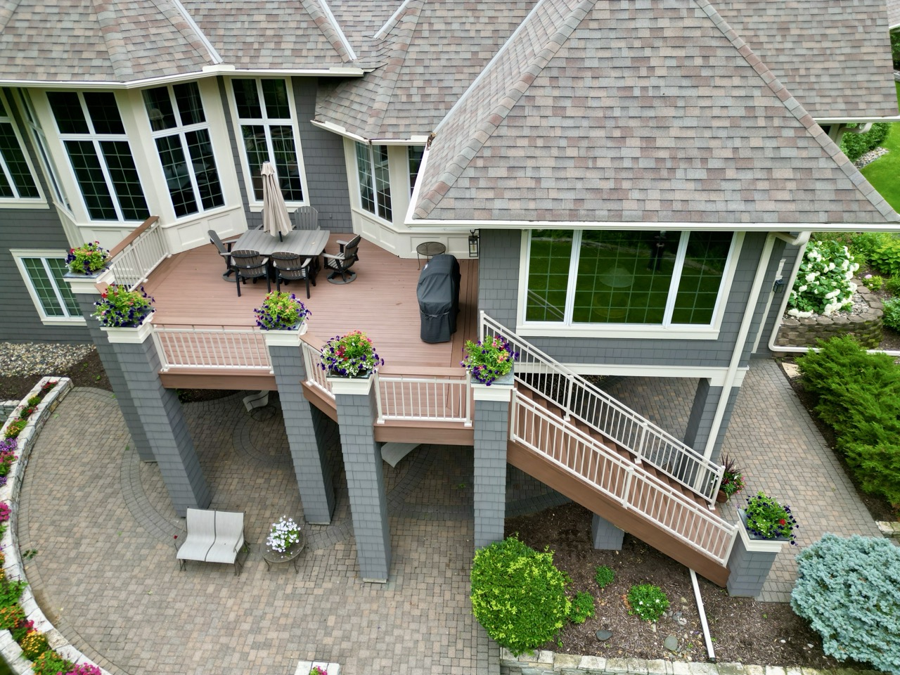 two story deck replacement in eden prairie mn